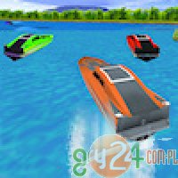 3D Powerboat Race - Wyścigi Łodzi Motorowych