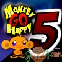 Monkey Go Happy 5 - Szczęśliwe Małpy