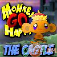 Monkey Go Happy Castle - Smutne Małpy w Zamku